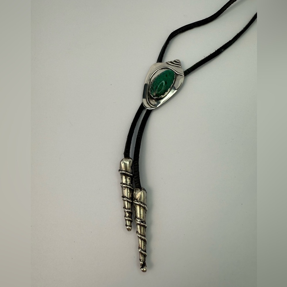 Antique hand made sterling silver bolo - Picture 6 of 10